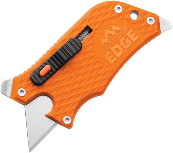 Outdoor Edge Slidewinder Razor Blade Tool - Orange