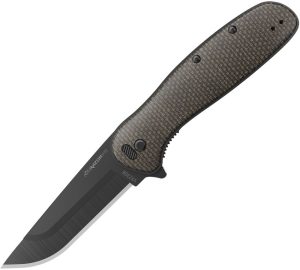 Outdoor Edge Razor VX2 Linerlock Folding Knife 3" 420J2 Brown Micarta