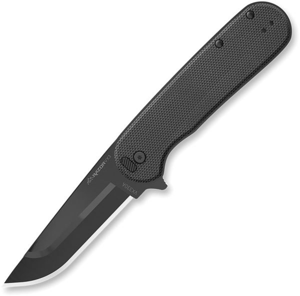 Outdoor Edge Razor VX3 Linerlock Black G10 Folding Knife