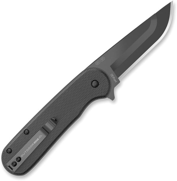 Outdoor Edge Razor VX3 Linerlock Black G10 Folding Knife