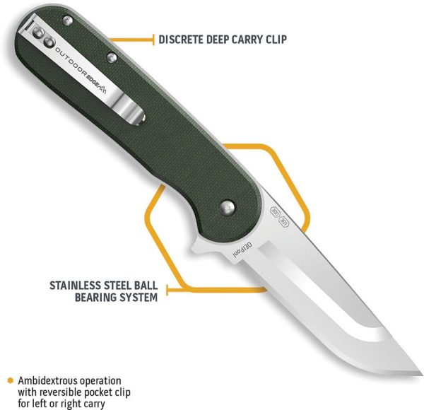 OEVX330B_add_03.jpg Outdoor Edge Razor VX3 Linerlock Green Canvas Folding Knife