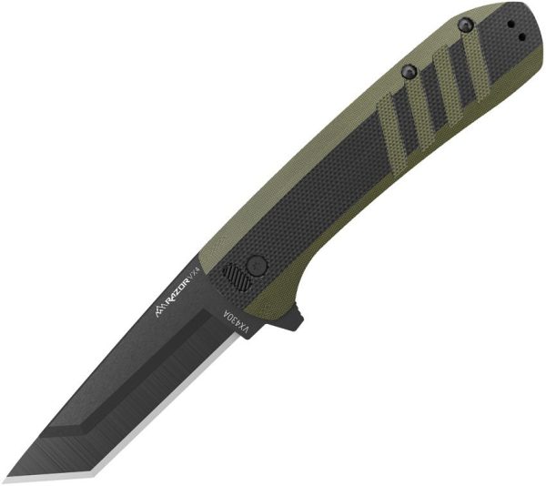 Outdoor Edge Razor VX4 Folding Knife 3" 420J2 Black Green G10