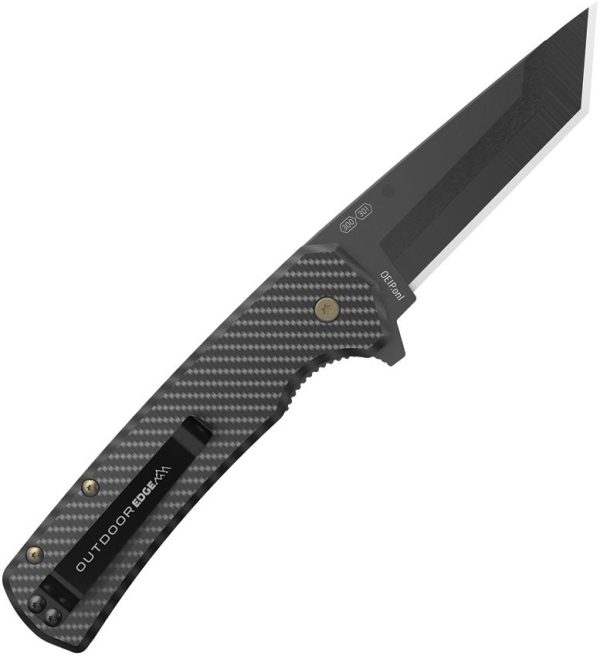 Outdoor Edge Razor VX5 Tanto/Drop Point CF