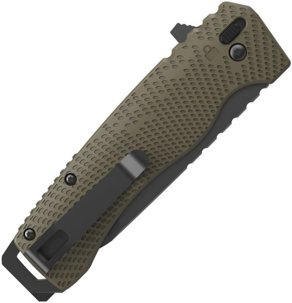 Outdoor Edge Razor XD1 Button Lock - Brown GFN Handle