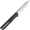 Oknife AION Linerlock Black G10 Drop Point Knife