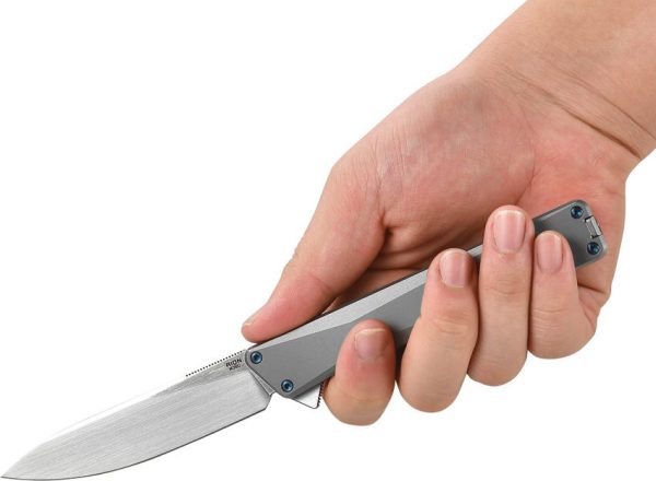 Oknife AION Linerlock Ti Folding Knife M390 Titanium Handle