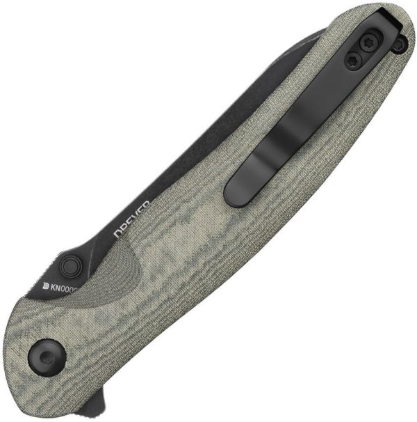 OKnife Drever Linerlock OD Green - N690