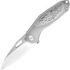 Oknife Freeze 5L Linerlock Titanium Drop Point Knife