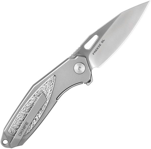 Oknife Freeze 5L Linerlock Titanium Drop Point Knife