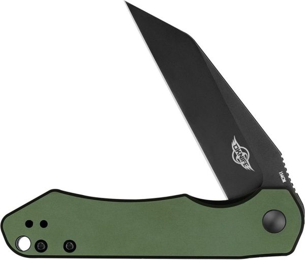 Oknife Freeze Linerlock OD Green Wharncliffe Knife
