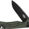 OKnife Mettle Button Lock - Black/OD G10