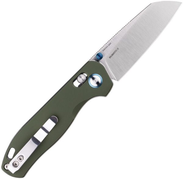 Oknife Rubato 2 Rail Lock Sheepsfoot OD Aluminum