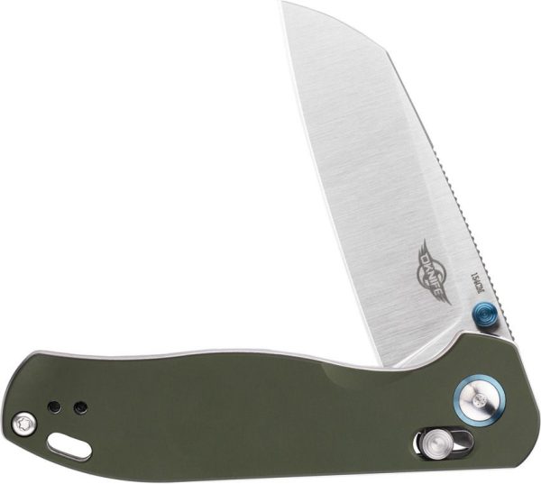 Oknife Rubato 2 Rail Lock Sheepsfoot OD Aluminum