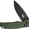 Oknife Rubato 3 Rail Lock Drop Point OD Green