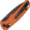 Olight Rubato 3 Rail Lock 154CM - Orange Aluminum