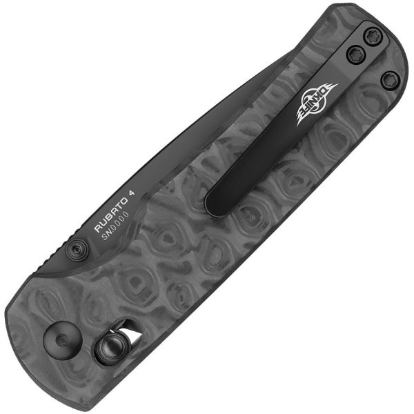 Oknife Rubato 4 Rail Lock S35VN Carbon Fiber