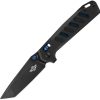 Oknife Rubato Rail Lock Tanto Black Blue G10