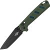 Oknife Rubato Rail Lock Stonewash OD Green