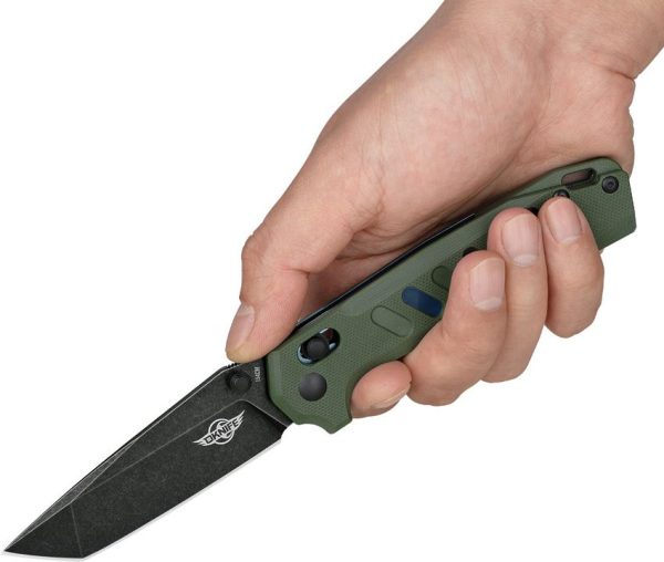 Oknife Rubato Rail Lock Stonewash OD Green