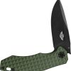 Oknife Spurdog Linerlock D2 OD Green Aluminum