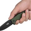 Oknife Spurdog Linerlock D2 OD Green Aluminum