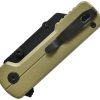 Oknife Otacle U1 Ultra Button Lock Folding Knife Olive Green