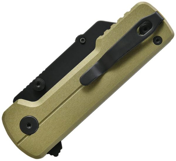 Oknife Otacle U1 Ultra Button Lock Folding Knife Olive Green
