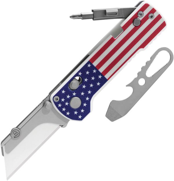 Oknife Otacle U1 Pro Rail Lock - Stars and Stripes