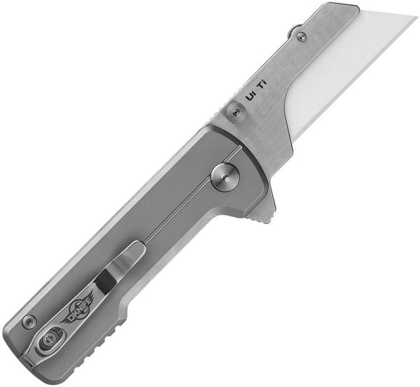 Oknife Otacle U1 Titanium Button Lock Folding Knife 2" Blade