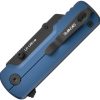 Oknife Otacle U1 Ultra Button Lock - Navy Blue