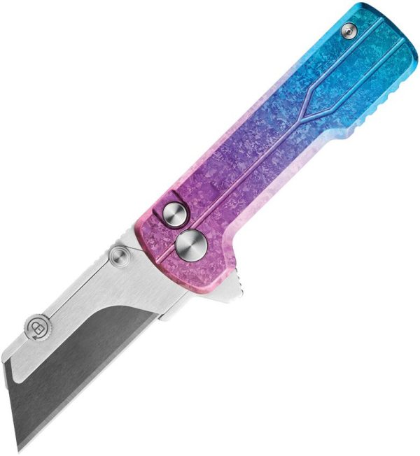 Oknife Otacle U1 Ultra Button Lock - Snowflake