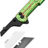 Oknife Otacle U1 Ultra Button Lock - Zombie Green