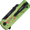 Oknife Otacle U1 Ultra Button Lock - Zombie Green