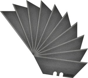 Oknife Ceramic Utility Blades - Pack of 10 Black