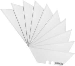 Oknife Ceramic Utility Blades White - Pack of 10