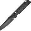 Oknife XEN Damascus Carbon Fiber Folding Knife 3.13" S45VN