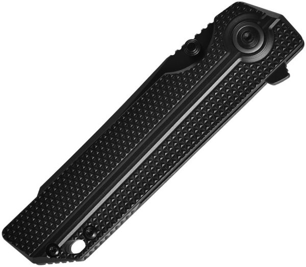 Oknife XEN-OAL Framelock S45VN Black Folding Knife Ken Onion