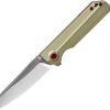 Oknife XEN-OAL Framelock Folding Knife S45VN Olive Green
