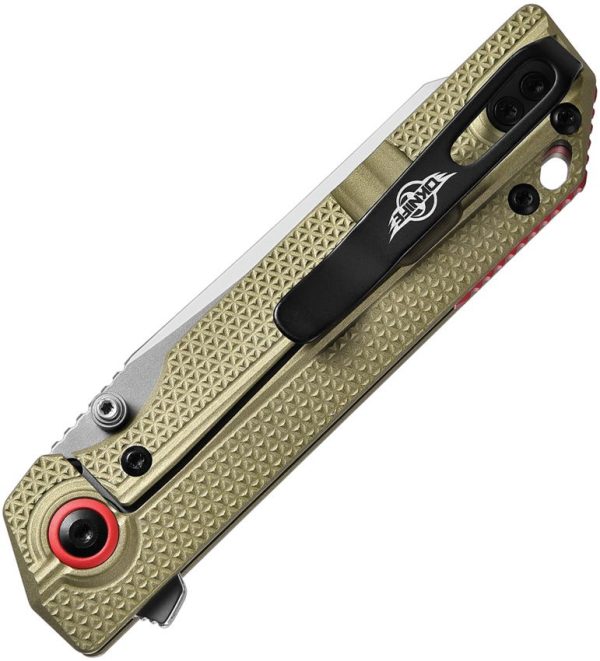 Oknife XEN-OAL Framelock Folding Knife S45VN Olive Green