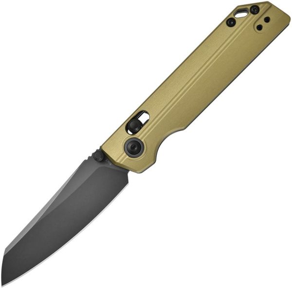 Oknife XEN Rail Lock Olive Folding Knife Nitro V Sheepsfoot
