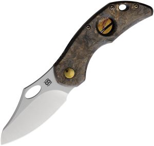 Busker Framelock Gold CF