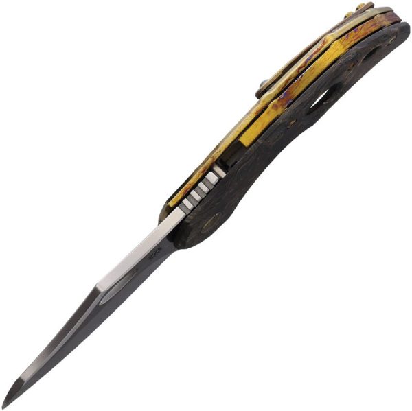 Busker Framelock Gold CF