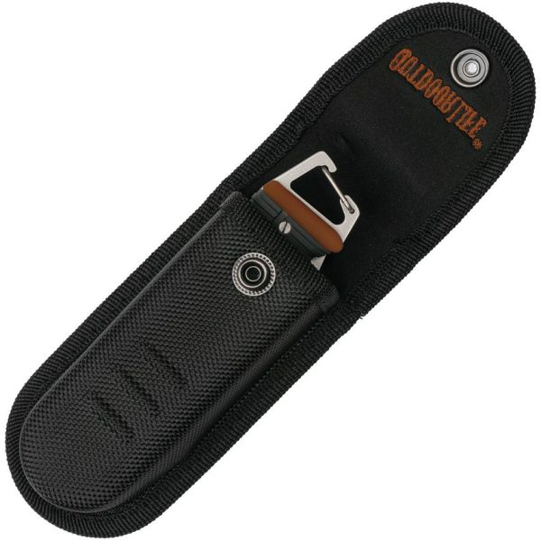 Outdoor Life Lockback Folding Knife - Orange Nylon