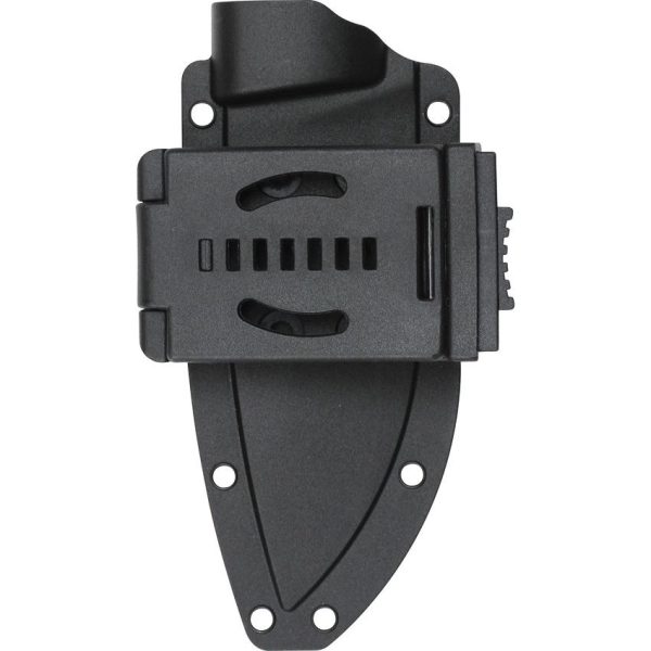 Outdoor Life Fixed Blade Knife - Orange Nylon Handle