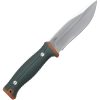 Outdoor Life Fixed Blade Knife - Orange Nylon Handle
