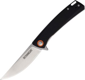 Outdoor Life Scree Linerlock - D2 Black G10