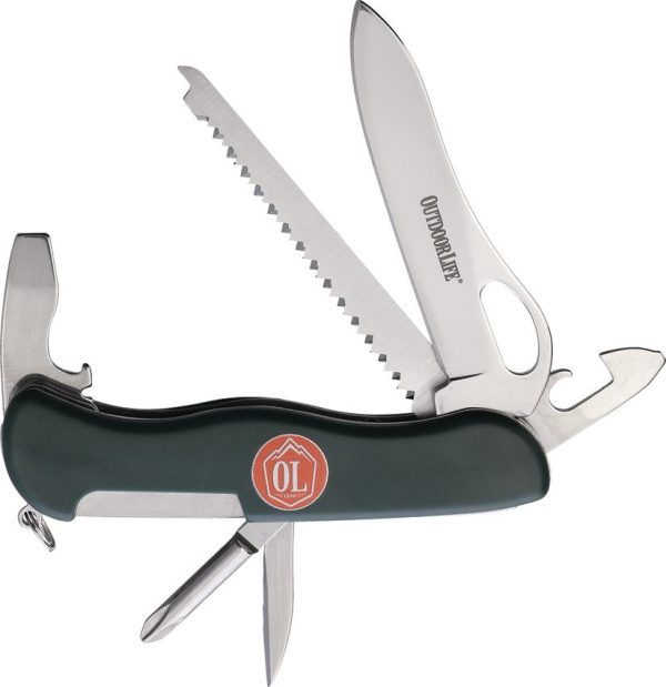 Outdoor Life High Alt Multi Tool - Green