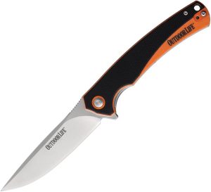 Outdoor Life Talus Linerlock D2 Stonewash G10 EDC