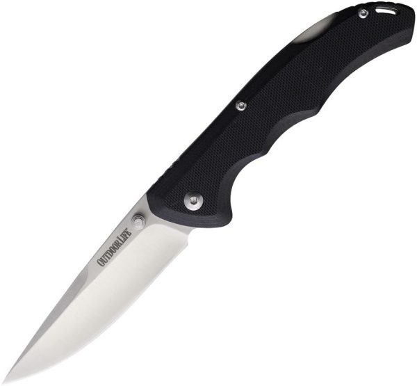 Outdoor Life Sherpa Lockback Black G10 Folding Knife
