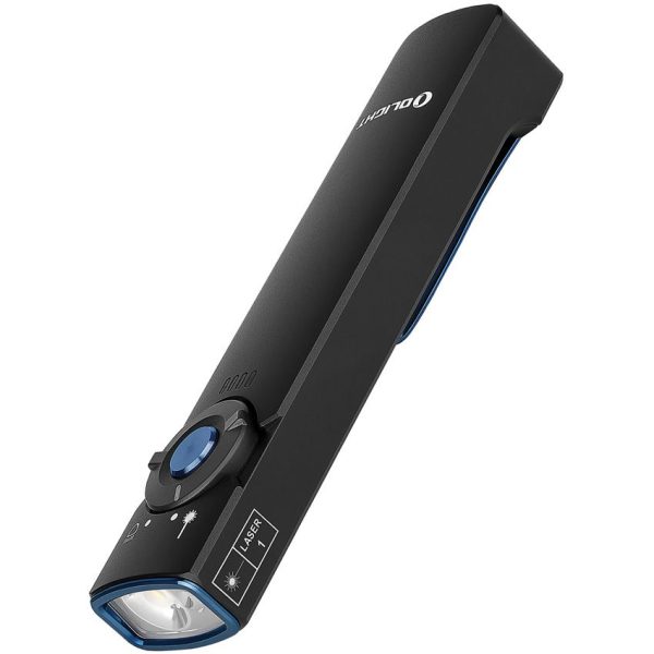 Olight Arkfeld Flat Flashlight Cool White Black